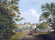 Cornelis de Kruyff, View of Het Loo Palace, 1784 - 1828 by Atelier Liesjes thumbnail