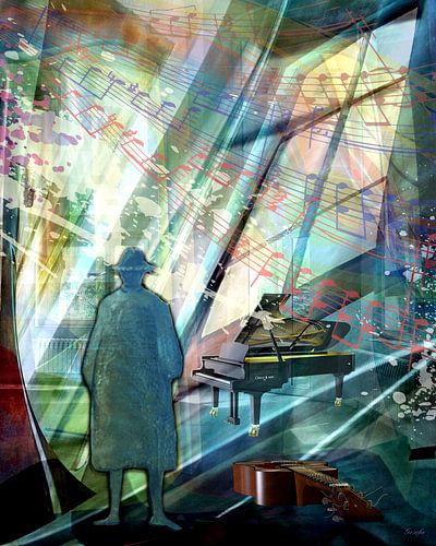 Muziek zweeft in de ruimte de finale