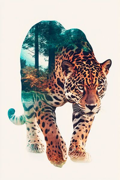Jungle Jaguar by Poster Art Shop