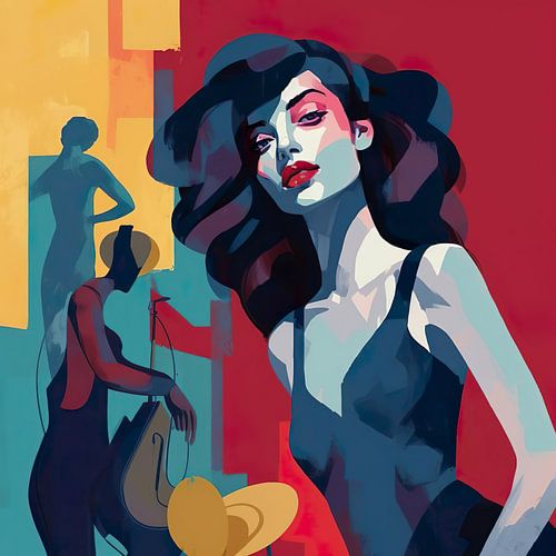 Abstract en compassie voor muziek