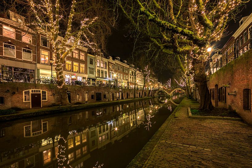 Utrecht, Oudegracht, Pays-Bas par Peter Bolman
