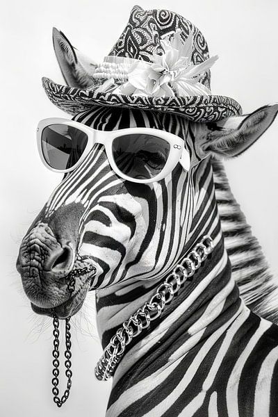 Zebra von Poster Art Shop