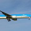 Appareil de transport de passagers KLM Boeing 777-300. sur Jaap van den Berg