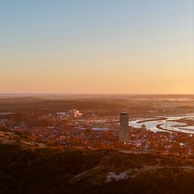 Lever du soleil à Terschelling sur Antoine van Aalst