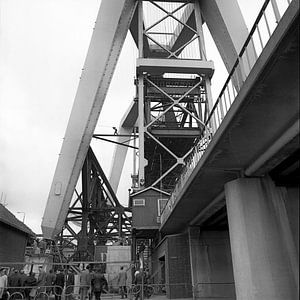 Pont urbain de Zwijndrecht sur Dordrecht van Vroeger