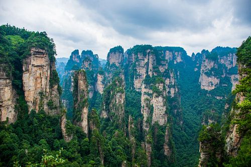 The fairy-tale Zhangjiajie in China