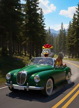 HarryKuckuck en route pour la Forêt-Noire sur Ingo Laue