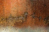 rostige Wand