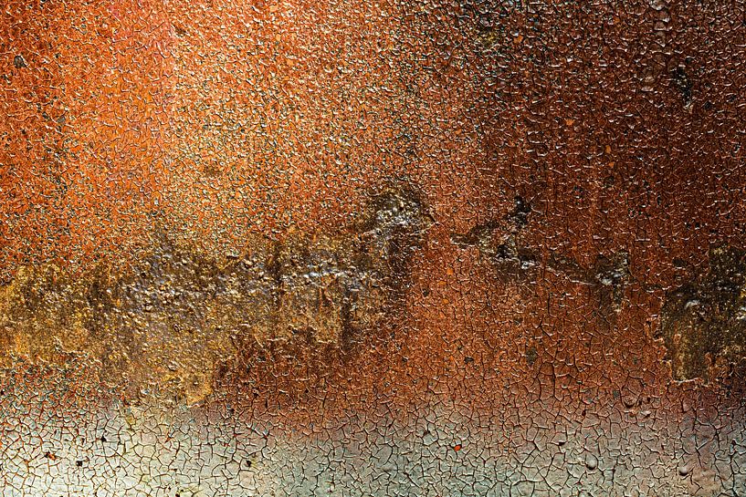 Rusty wall by Dieter Walther