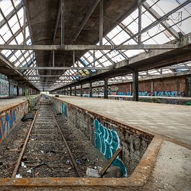 Abandoned train station by Jack van der Spoel