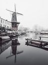 Haarlem: Mühle De Adriaan 2. von OK Miniaturansicht