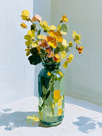 Golden Morning Bouquet by Mosaic Dialogue