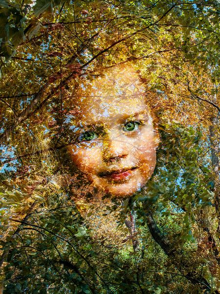 Petite nymphe des forêts par Hanneke Luit