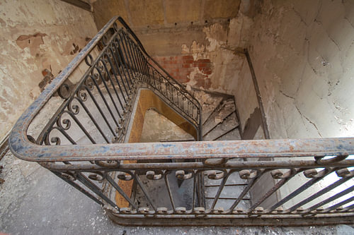 Oude trap urbex