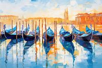 Venetian gondolas