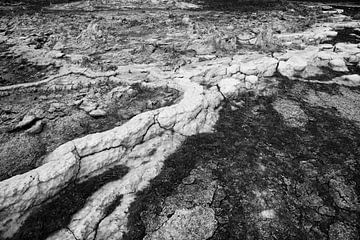 Structure du sel dans le désert d'Ethiopie sur Photolovers reisfotografie