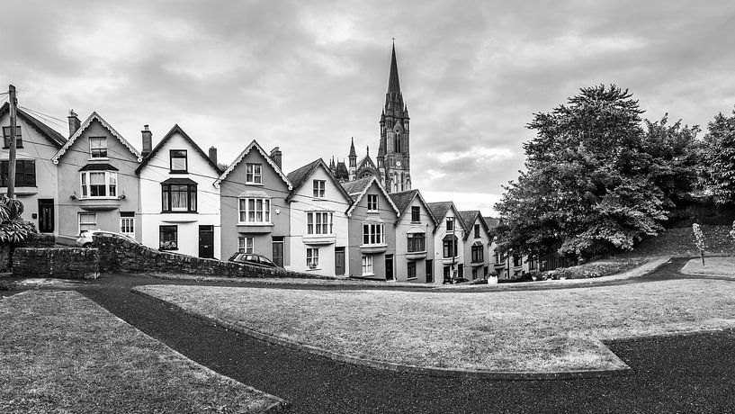 Kathedrale von St. Colman in schwarz-weiß von Henk Meijer Photography