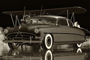Hudson Hornet Coupe - Ein klassisches Vintage-Fahrzeug