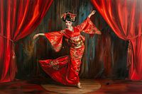 Danse des geishas japonaises