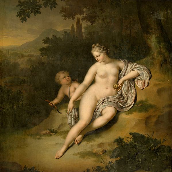 Venus with Cupido, Willem Van Mieris by Masterful Masters