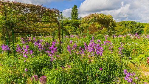 Lente in de tuinen van Claude Monet, Giverny, Frankrijk