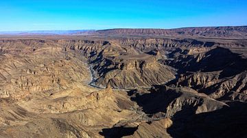 The Fish River Canyon in Namibia by Roland Brack