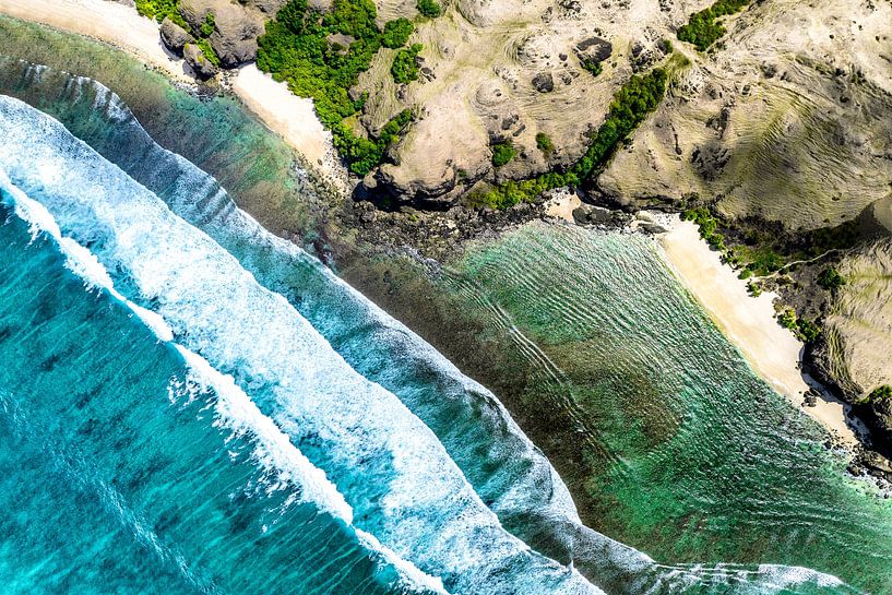 Aerial Summer - Ocean Waves by Philippe HUGONNARD