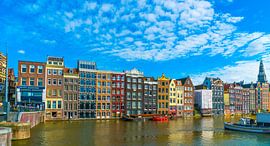 Der Damrak in Amsterdam