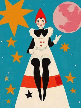 Fly me to the moon by Franka Poulain