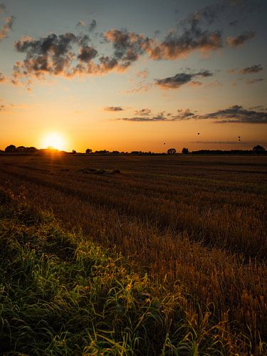Coucher de soleil près de Waik