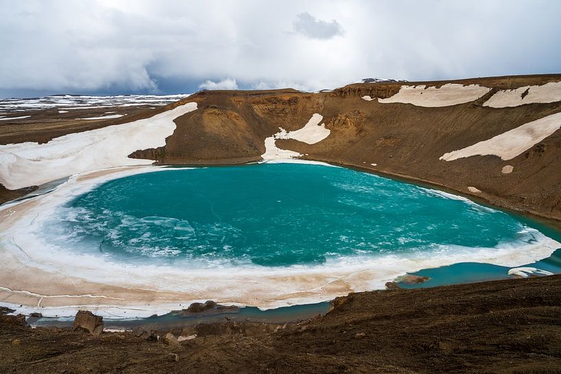 Krafla volcano in Iceland by Tim Vlielander