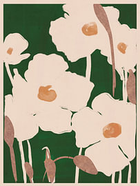 Abstrakte Blumen 9 von Thing Design