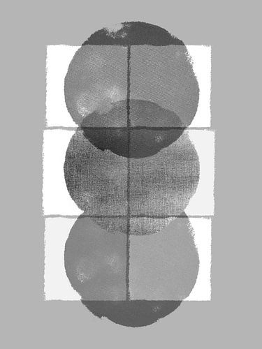 Scandinavisch minimalisme Medium Grijs