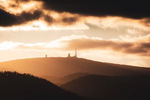 Blick zum Brocken