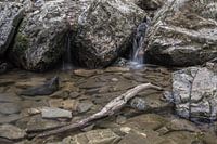 Lange sluitertijd watervalletjes in de Ardennen