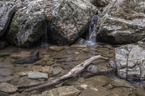 Cascades à vitesse d'obturation longue dans les Ardennes