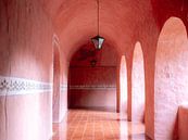 Mexique Valladolid - le couloir rose - Convento de San Bernardino de Siena par Raisa Zwart Aperçu