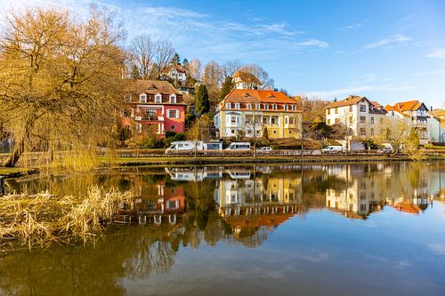 Lentewandeling door de mooie stad Schmalkalden