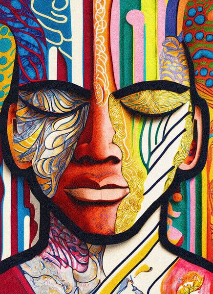 Der schlafende Regenbogen von Moonheart Artworks