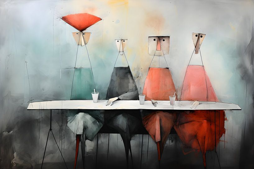 Dinner invitation by Heike Hultsch