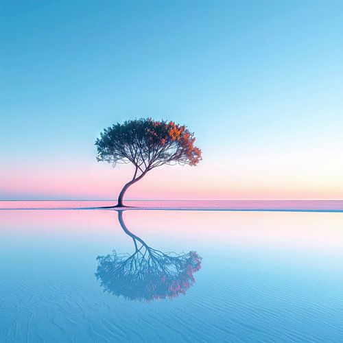 Arbre sur la rive-81