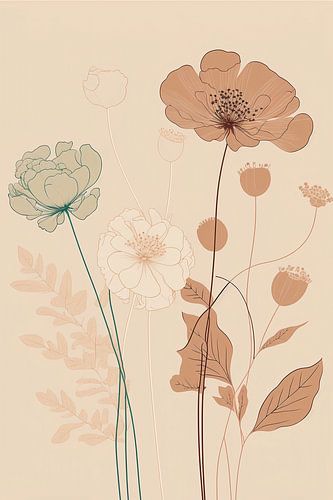 Fleurs des champs et toute simplicité