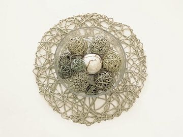 Nestje.... (Nestje van natuurmateriaal) van Caroline Lichthart