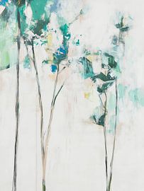 Airy Tree Tops in Green by Color Square