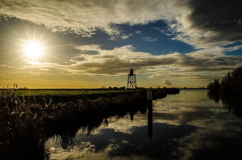 Sunrise in the Netherland by olaf groeneweg