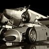 Ferrari 156 Shark Nose een Ferrari om te gebruiken op het racecircuit van Jan Keteleer (JanKé): Een reis voorbij het canvas