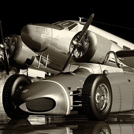 Ferrari 156 Shark Nose een Ferrari om te gebruiken op het racecircuit van Jan Keteleer