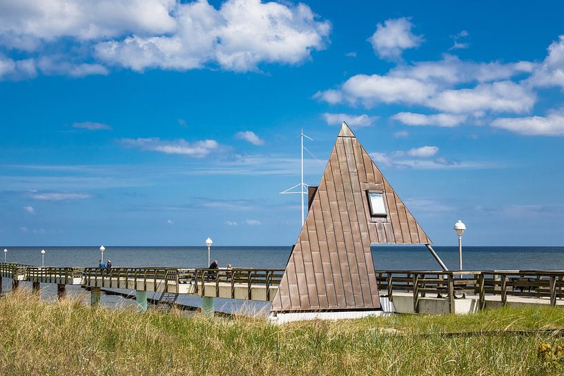 Die Seebrücke in Koserow auf der Insel Usedom von Rico Ködder