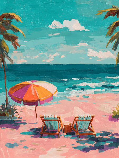 Beach Umbrella by Gypsy Galleria