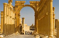 Säulenallee in Palmyra von WeltReisender Magazin Miniaturansicht